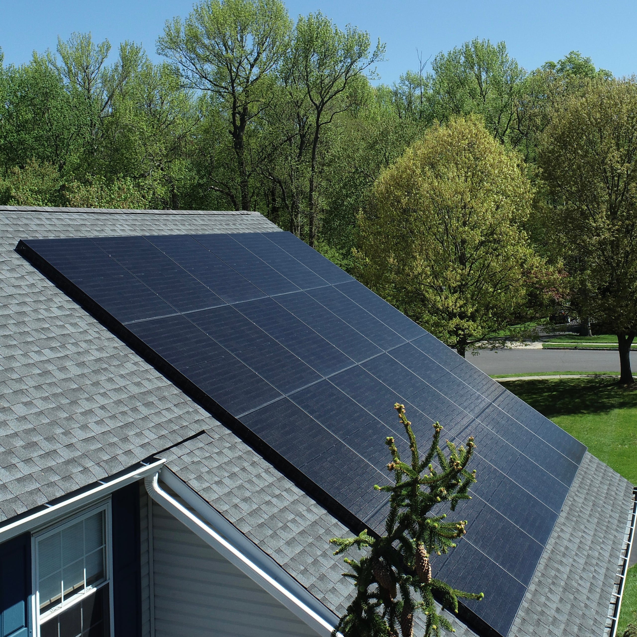 solar panels on roof in nj