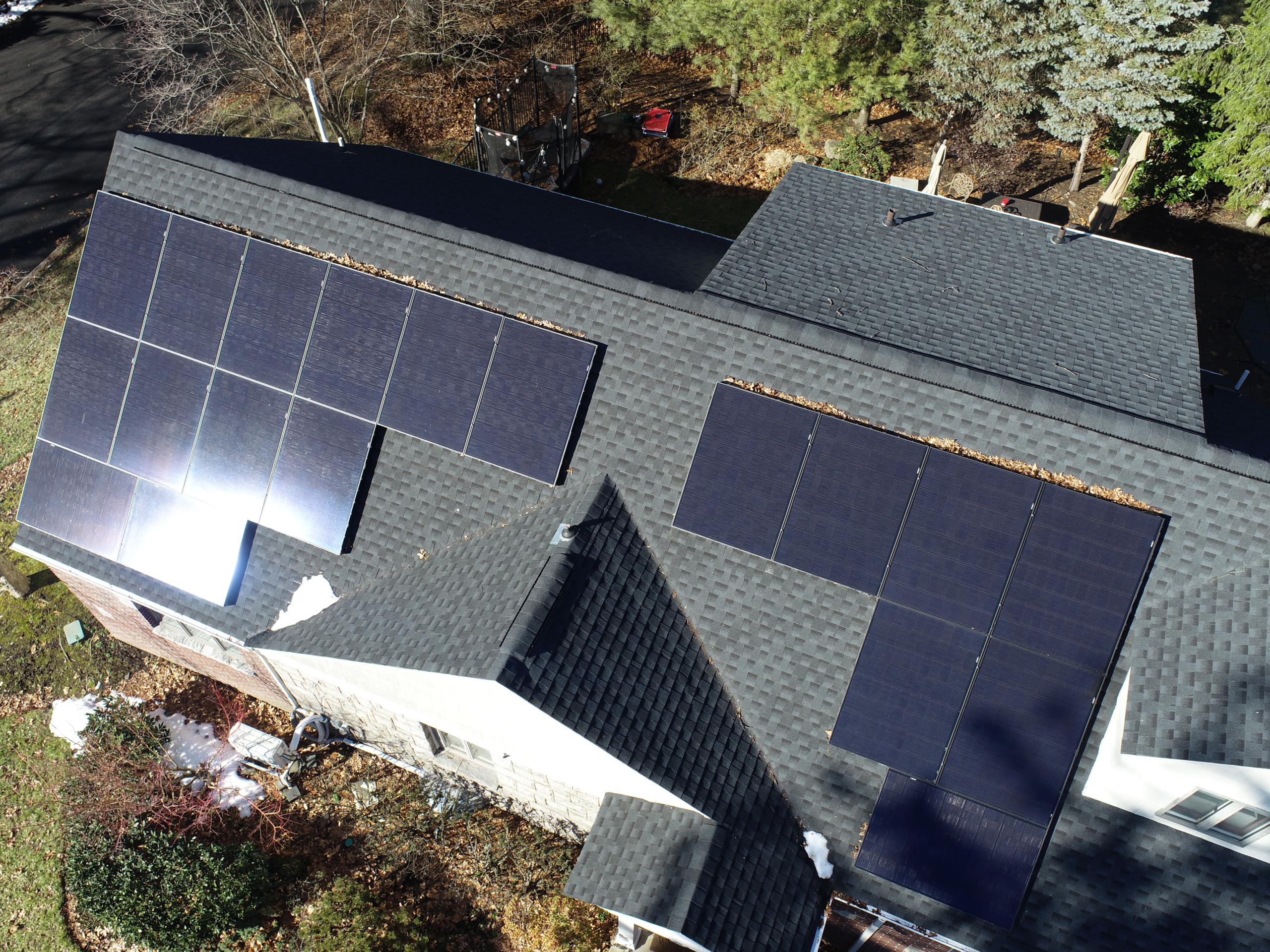 solar panels on home in new jersey