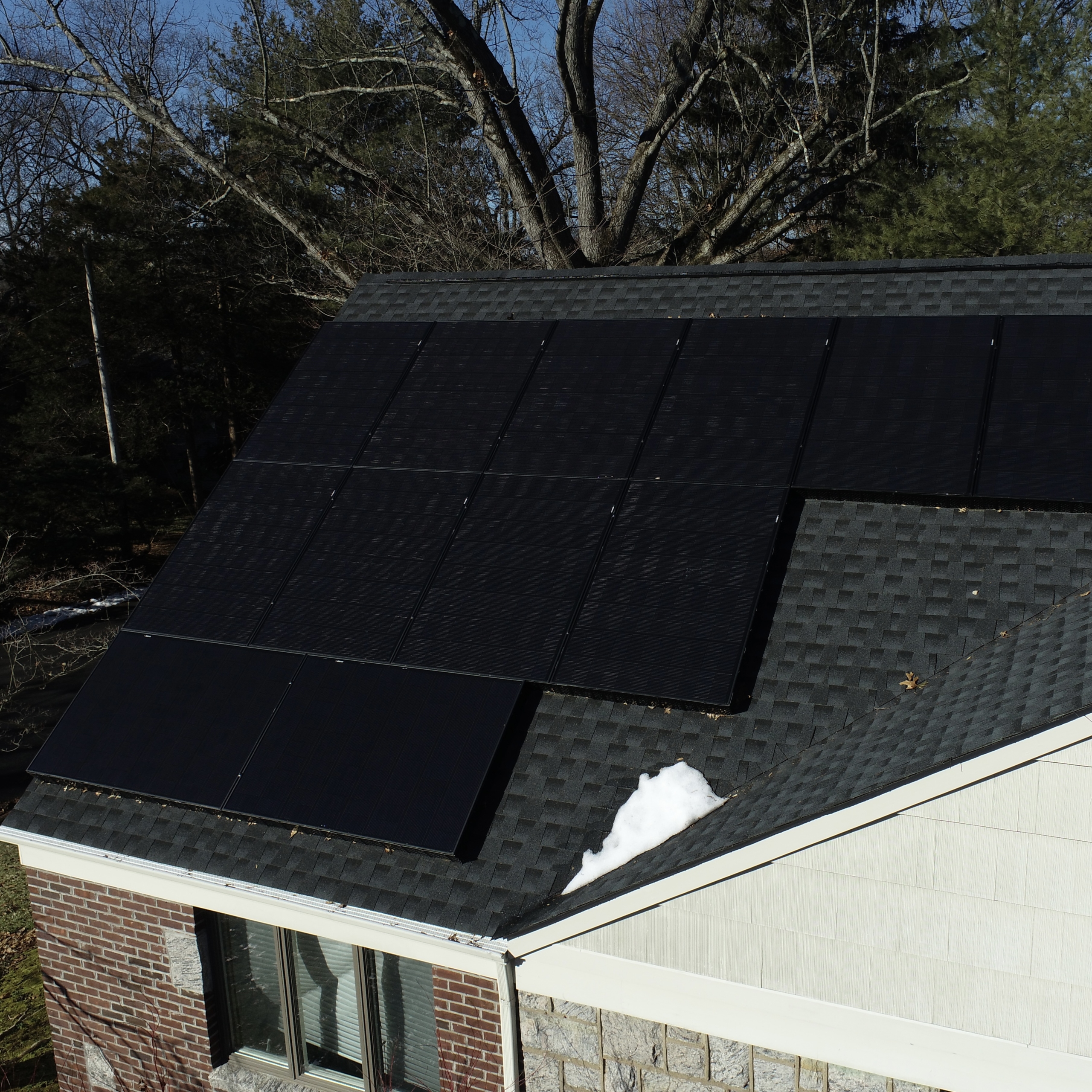 Solar panels on home in North jersey