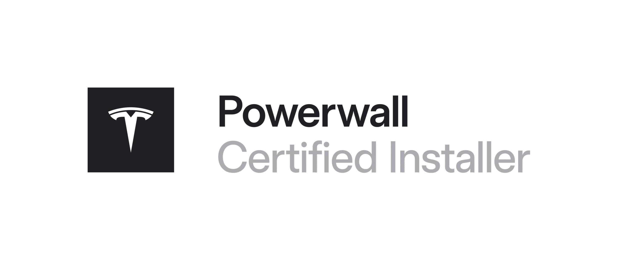 Powerwall Certified Installer Logo