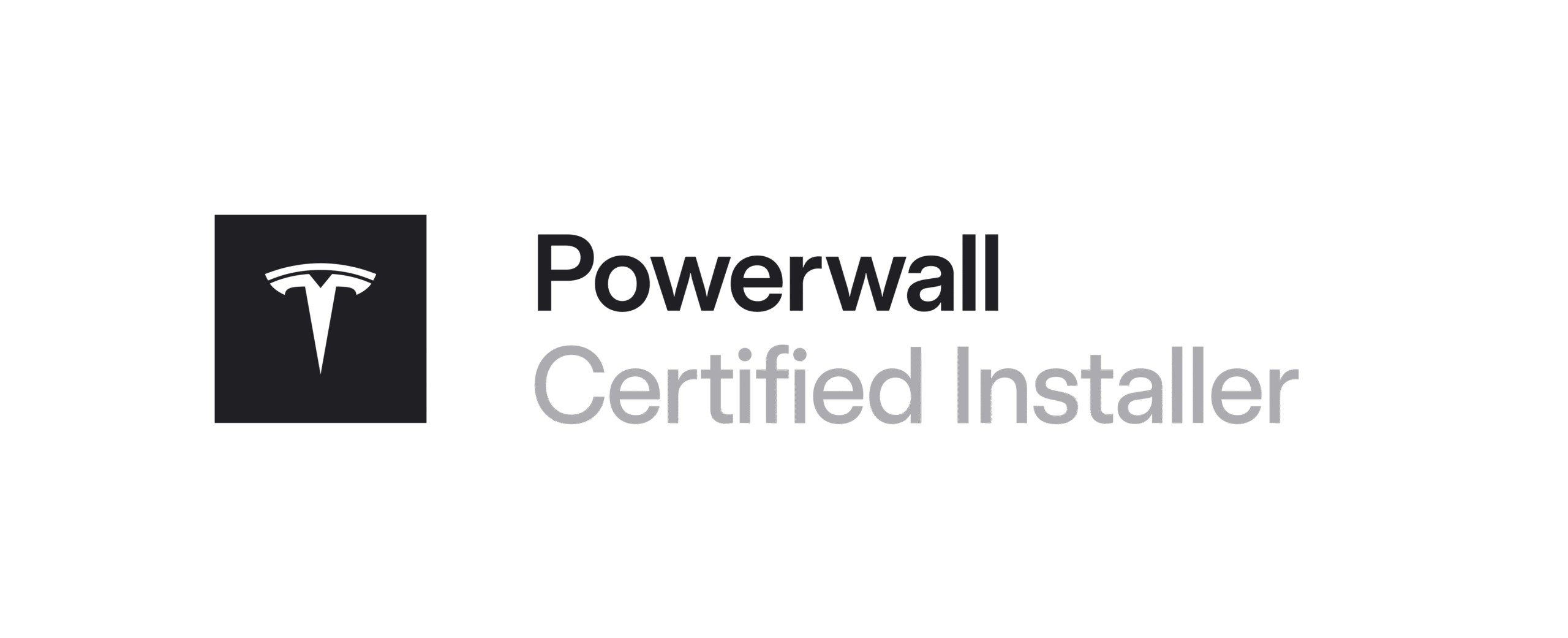 Powerwall Certified Installer Logo