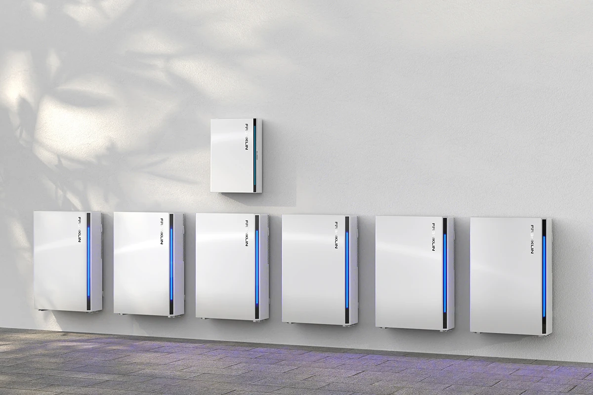 6 FranklinWH batteries and a FranklinWH aGate energy management system. 